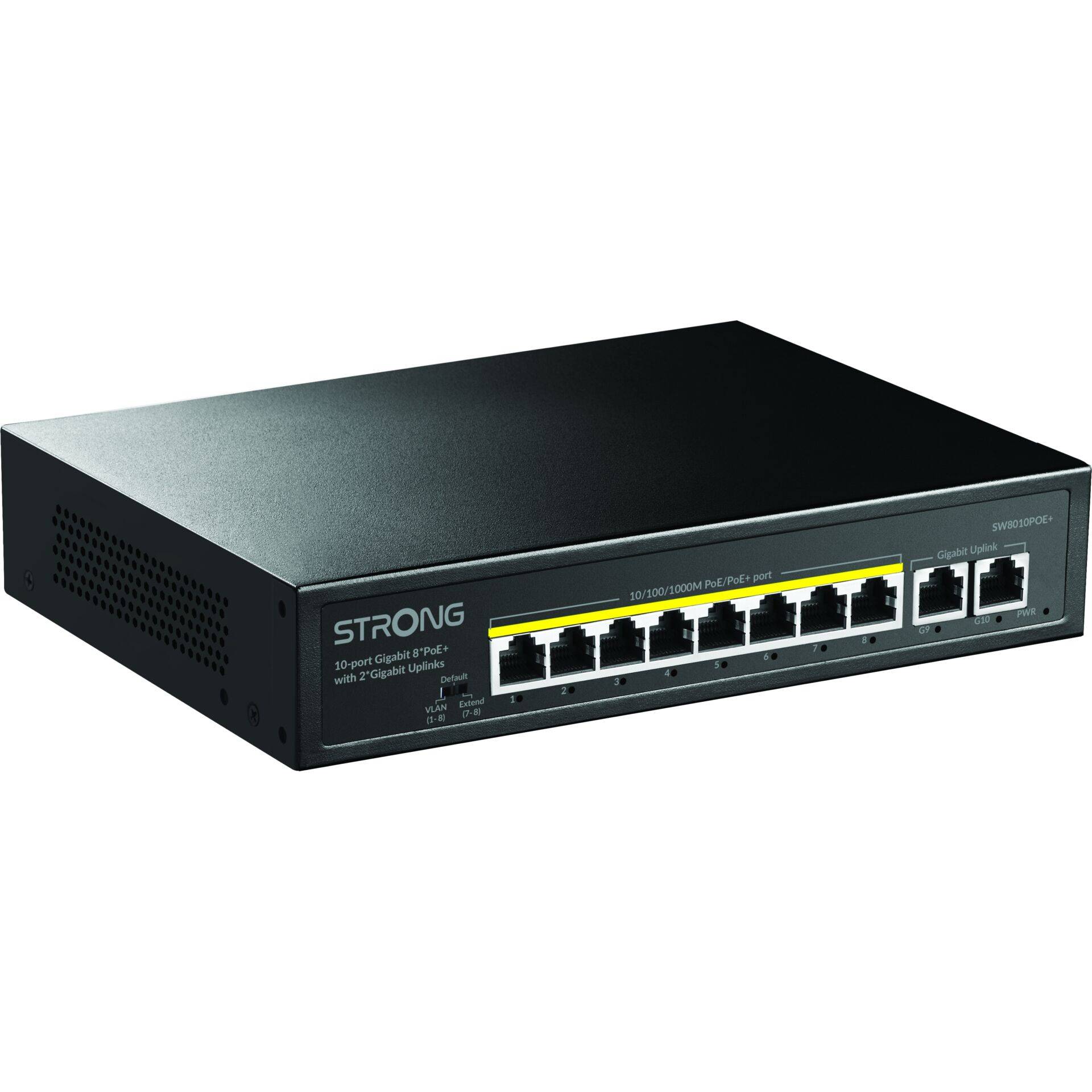 Sterke SW8010POE+ switch - SW8010POE+-0