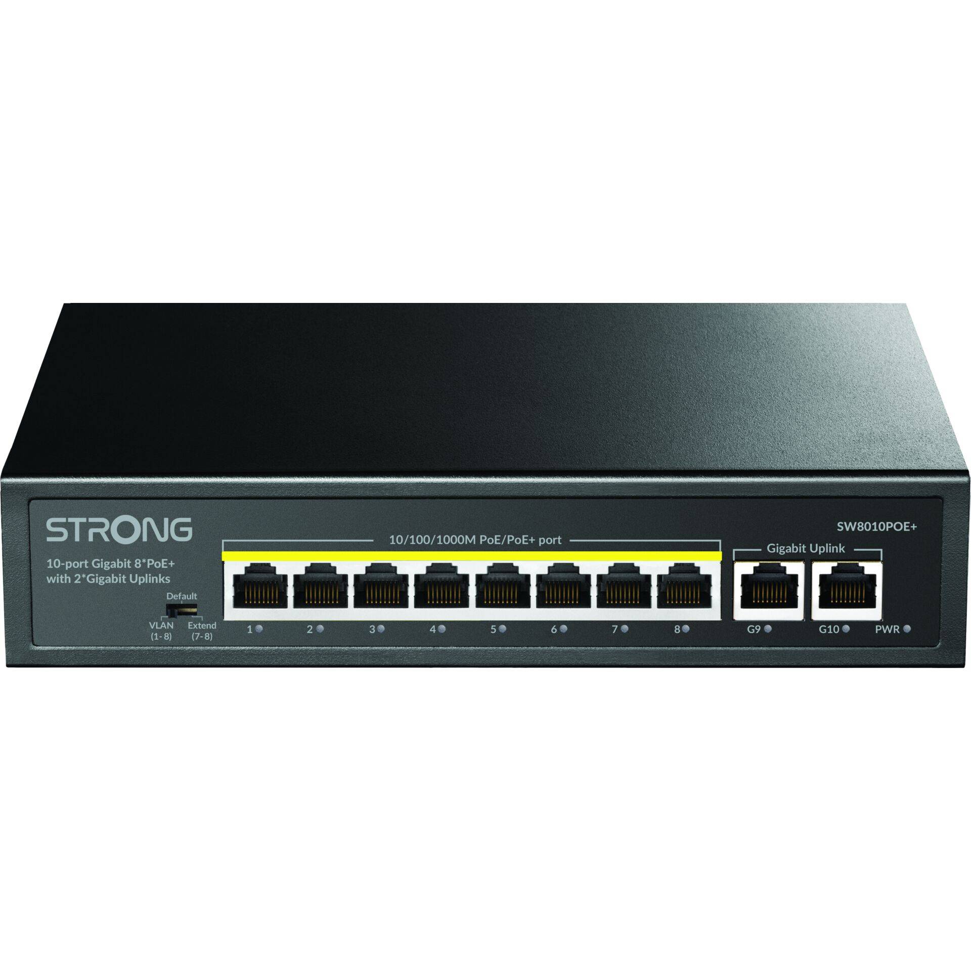 Sterke SW8010POE+ switch - SW8010POE+-1