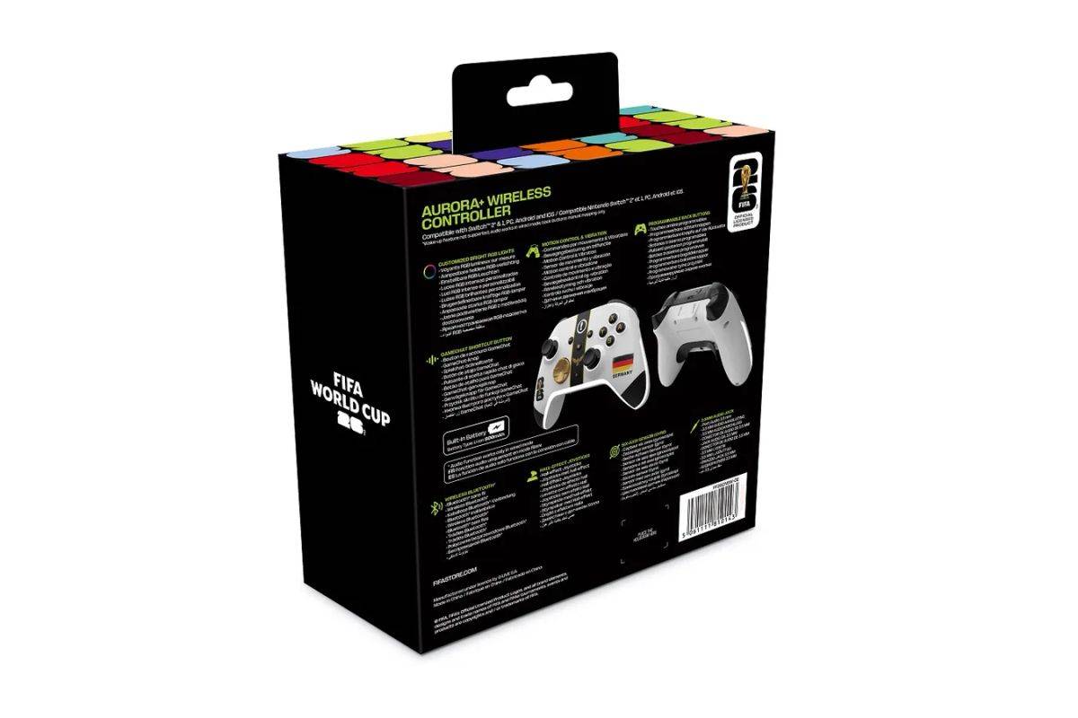 AURORA+ Controller FIFA Wereldkampioenschap 26 Duitsland Draadloze Switch 1/2-3