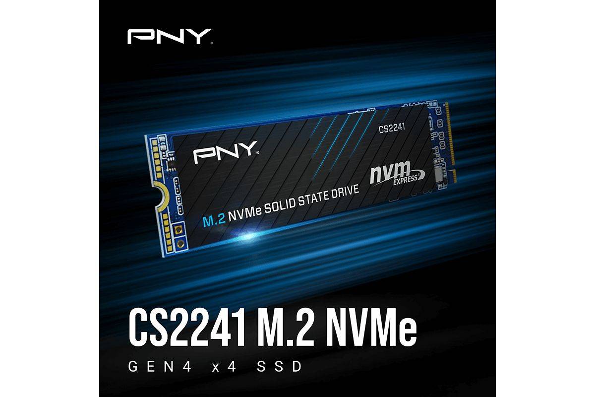 PNY CS2241 1TB M.2 NVMe PCI Express 4.0 3D NAND-1