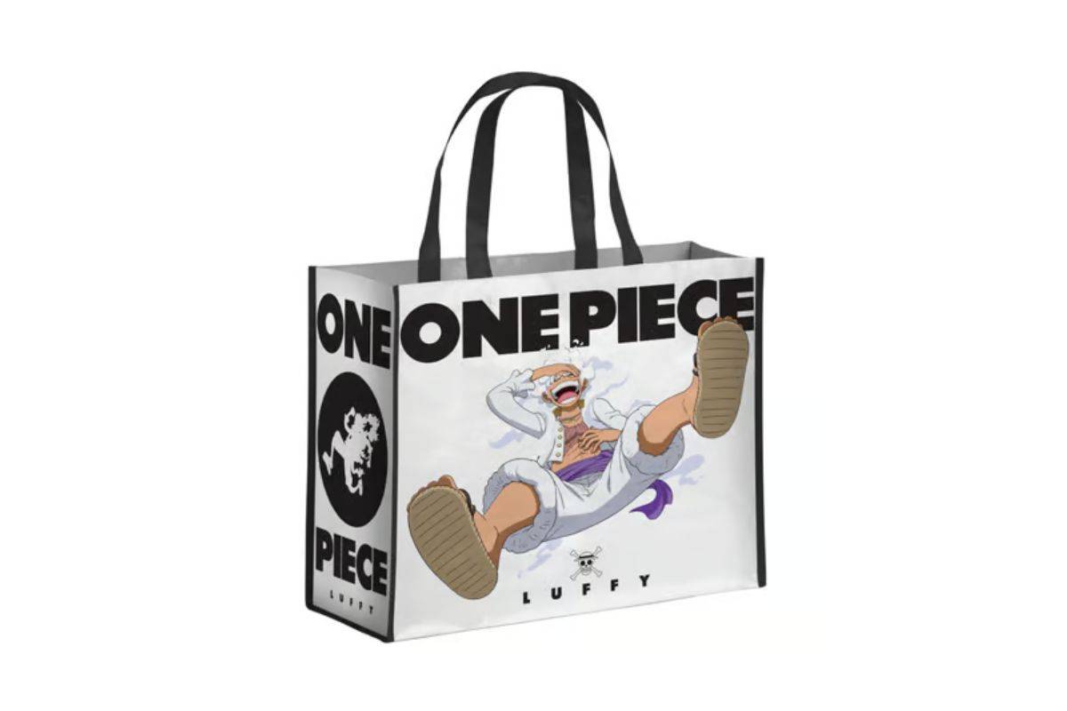 One Piece Luffy boodschappentas-0