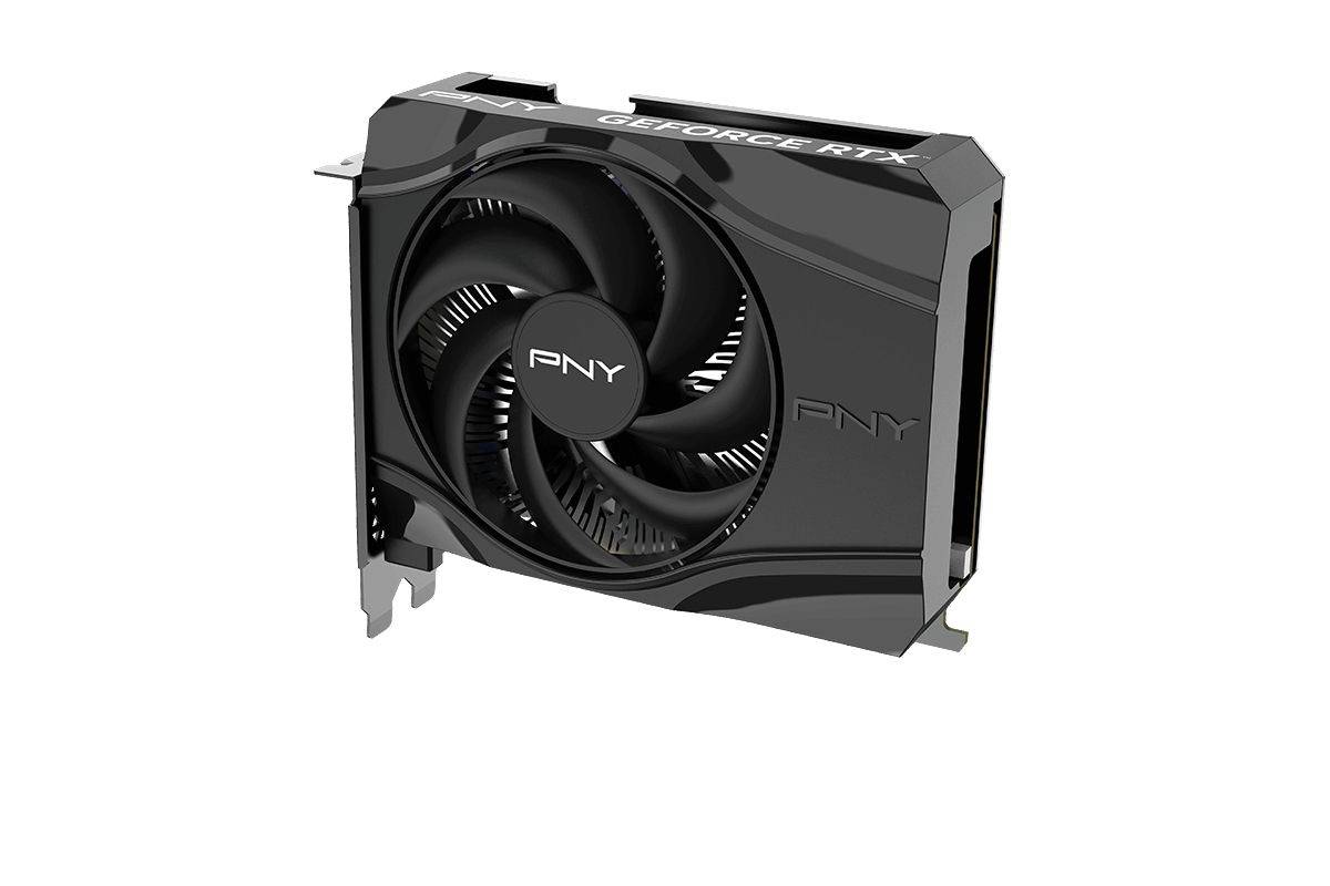 PNY GeForce RTX 5060 met enkele ventilator en NVIDIA 8GB GDDR7-geheugen-4
