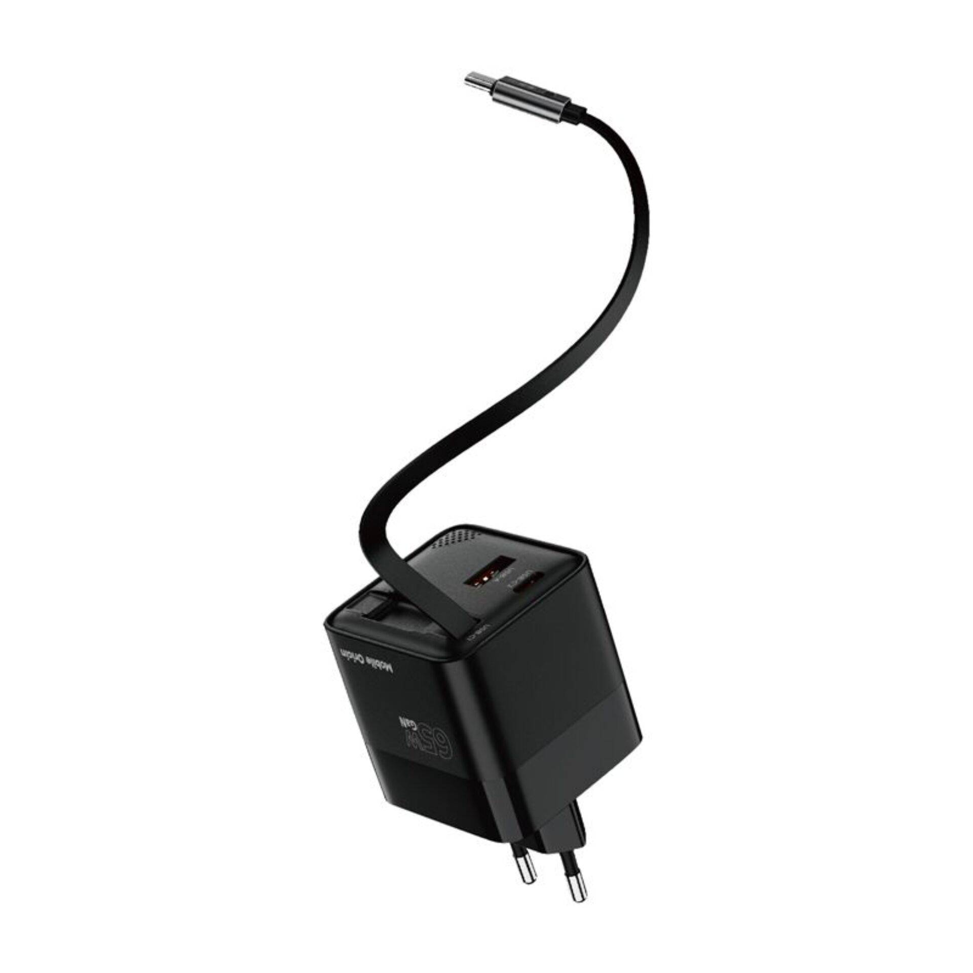 Mobile Origin 65W GaN-oplader met USB-C-kabel (verlengkabel) en USB-A-kabel (75 cm).-3