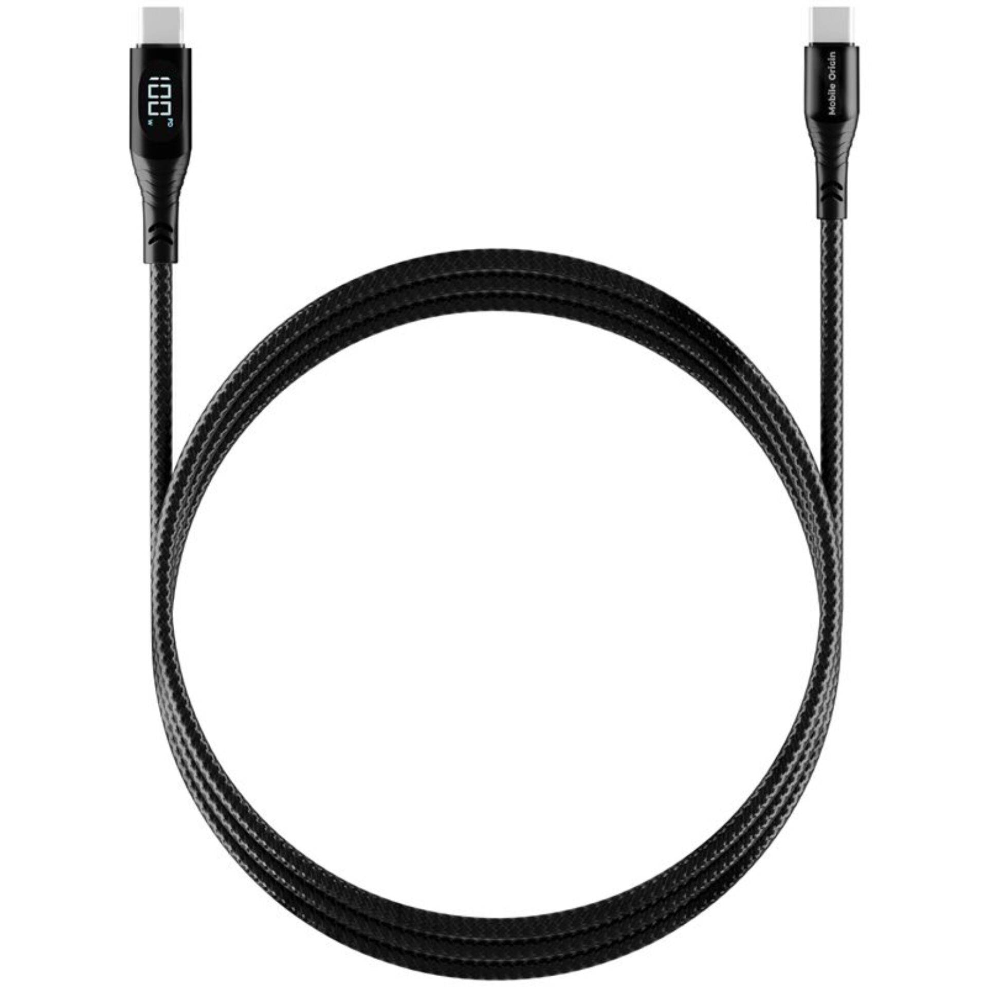 Mobile Origin 100W Display Cab USB-C naar USB-C CB2 1,5m-2