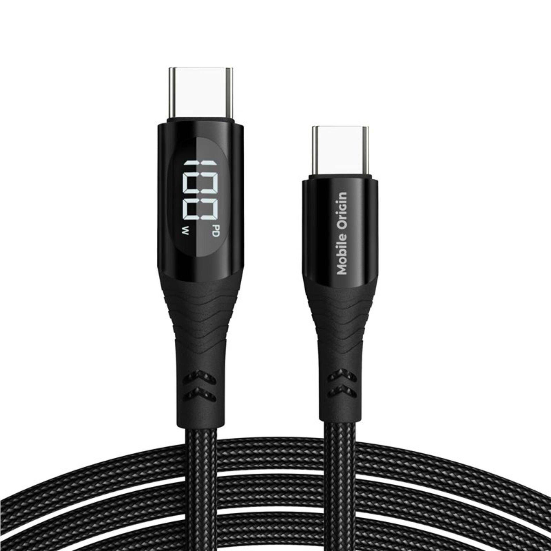 Mobile Origin 100W Display Cab USB-C naar USB-C CB2 1,5m-3
