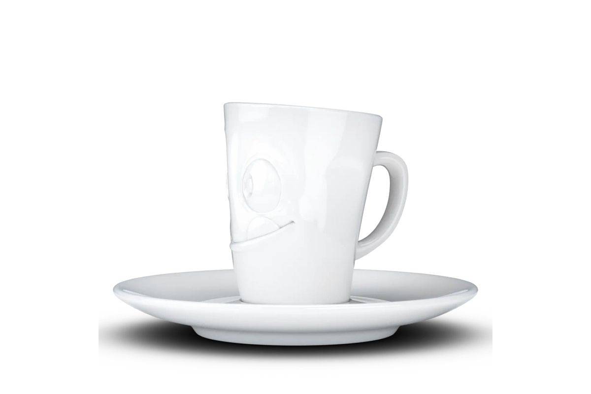 FIFTYEIGHT Espressomok met handvat 80 ml - Heerlijk wit-2