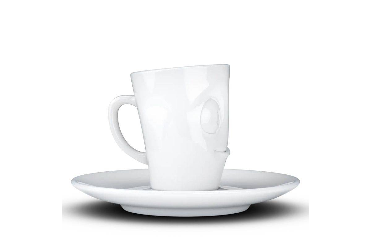 FIFTYEIGHT Espressomok met handvat 80 ml - Heerlijk wit-4