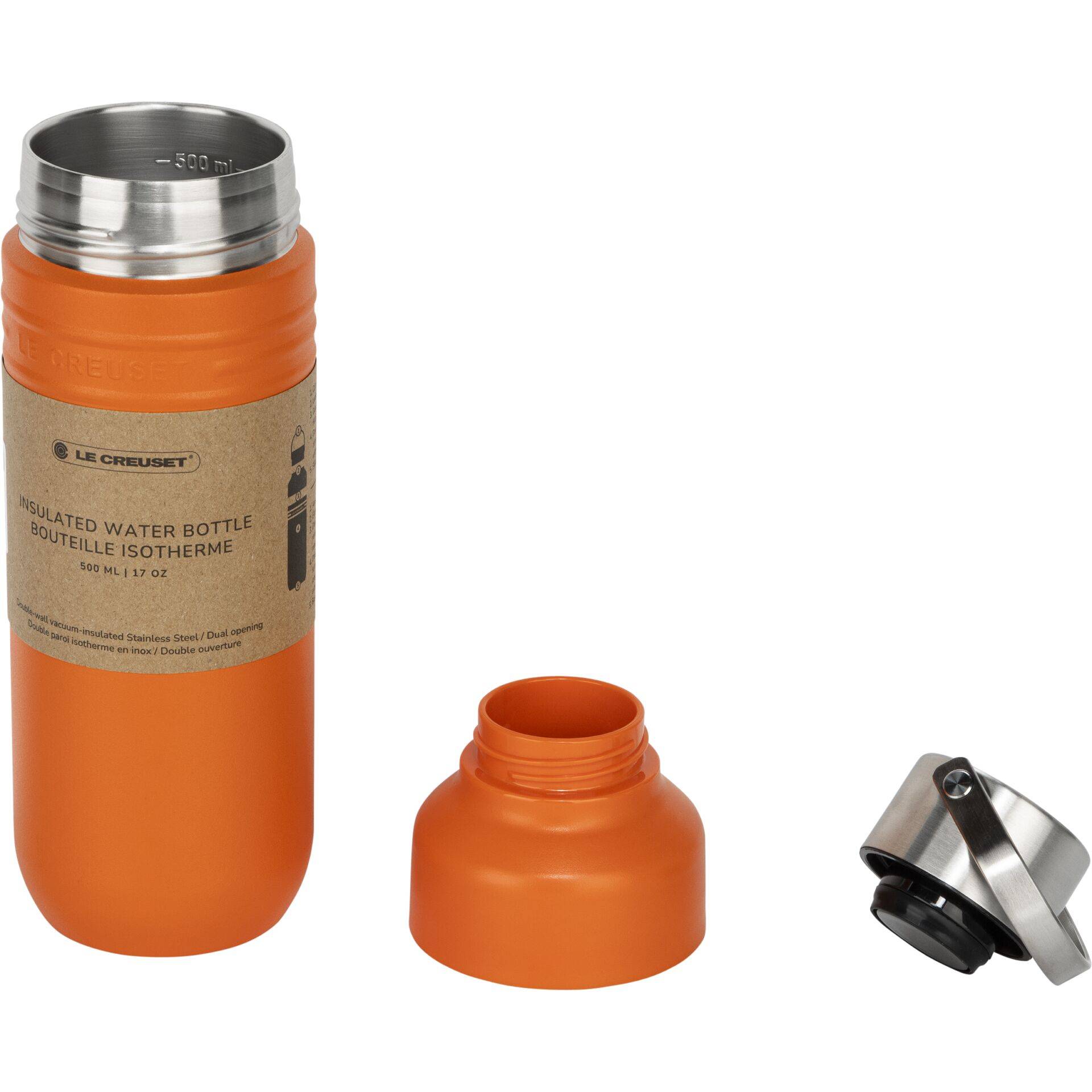 Le Creuset drinkfles On The Go ovenrood 500 ml-1