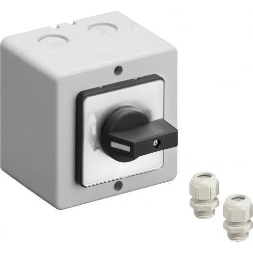 Ster-driehoekschakelaar 25A 3P opbouw SD/16PLM+2xM20 1 stuk-0