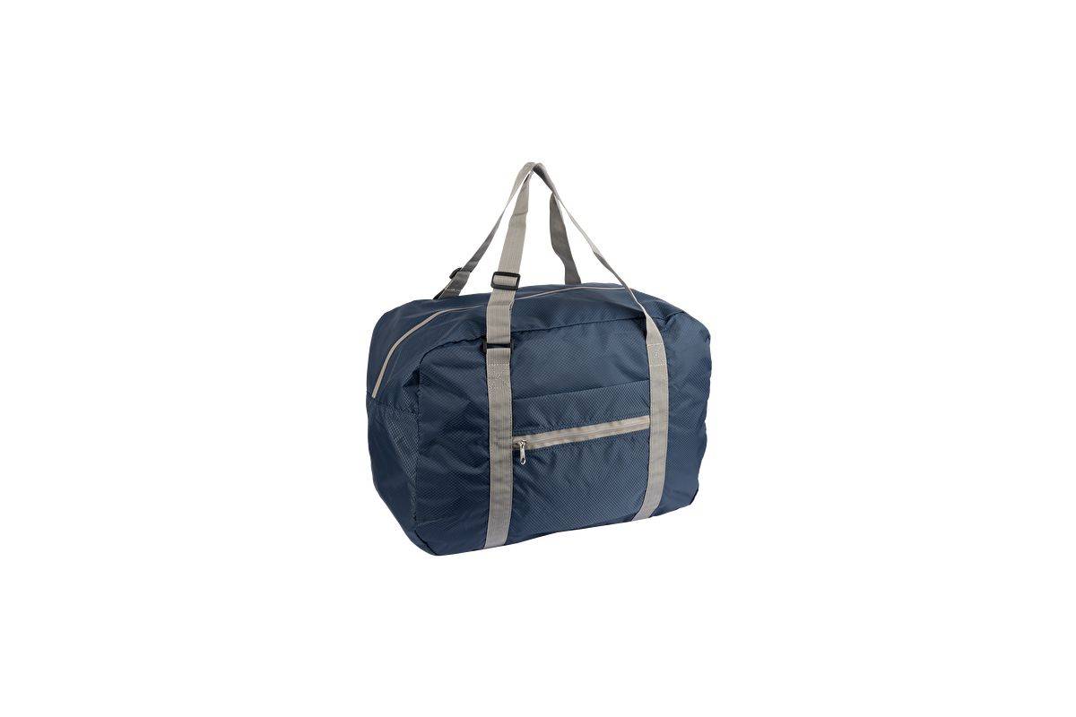 Wedo 58 2602 Handtas en schoudertas van nylon, blauw, unisex-0