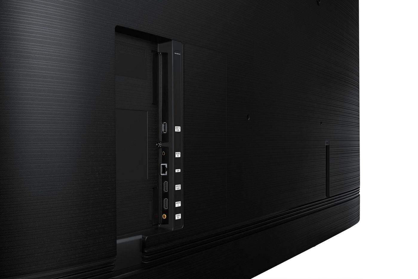 Samsung 65" QET Crystal UHD 4K Signage, 3840 x 2160 px, 300 cd/m², 8 ms, 89°/89°, HDMI, USB, RJ-45-5