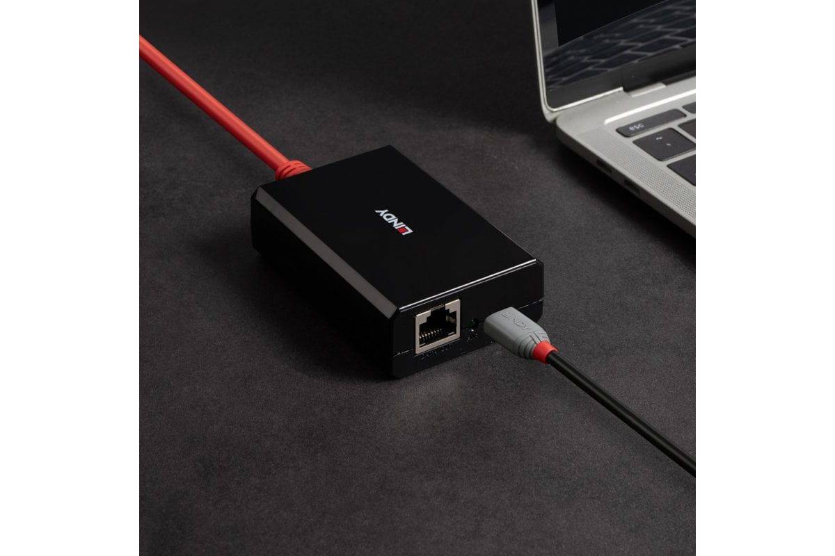 Lindy 73474 netwerksplitter Power over Ethernet (PoE) zwart-3