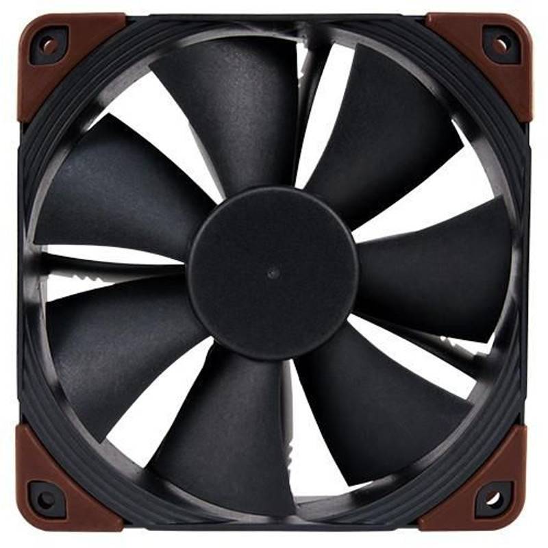 Noctua 120 mm, 450-2000 RPM, 29,7 dB, 4-pins PWM, IP52-1