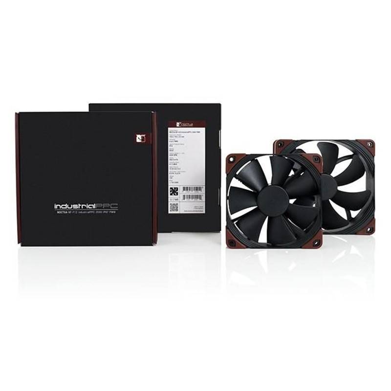 Noctua 120 mm, 450-2000 RPM, 29,7 dB, 4-pins PWM, IP52-2