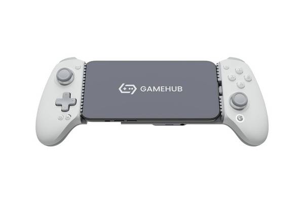 GameSir G8 Plus MFi witte USB-gamepad voor Android, iOS, Nintendo Switch en pc.