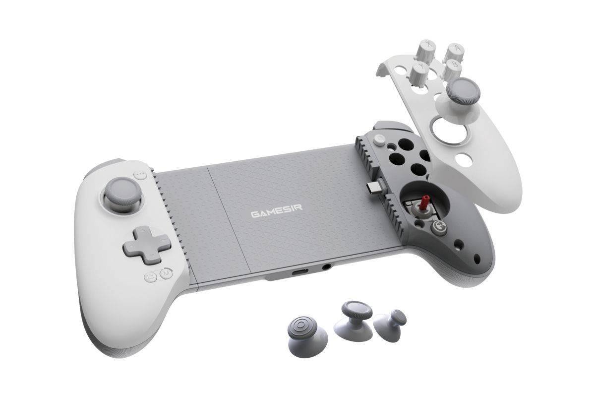 GameSir G8 Plus MFi witte USB-gamepad voor Android, iOS, Nintendo Switch en pc.-2