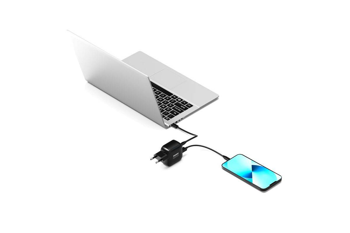 USB-C-poort, GaN 65W USB-C/A snellader met PD-5