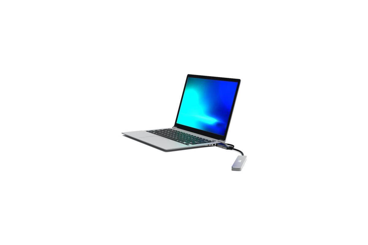 Port Designs 900161 Interface Hub USB 2.0 Type-A 5000 Mbit/s Zilver-3