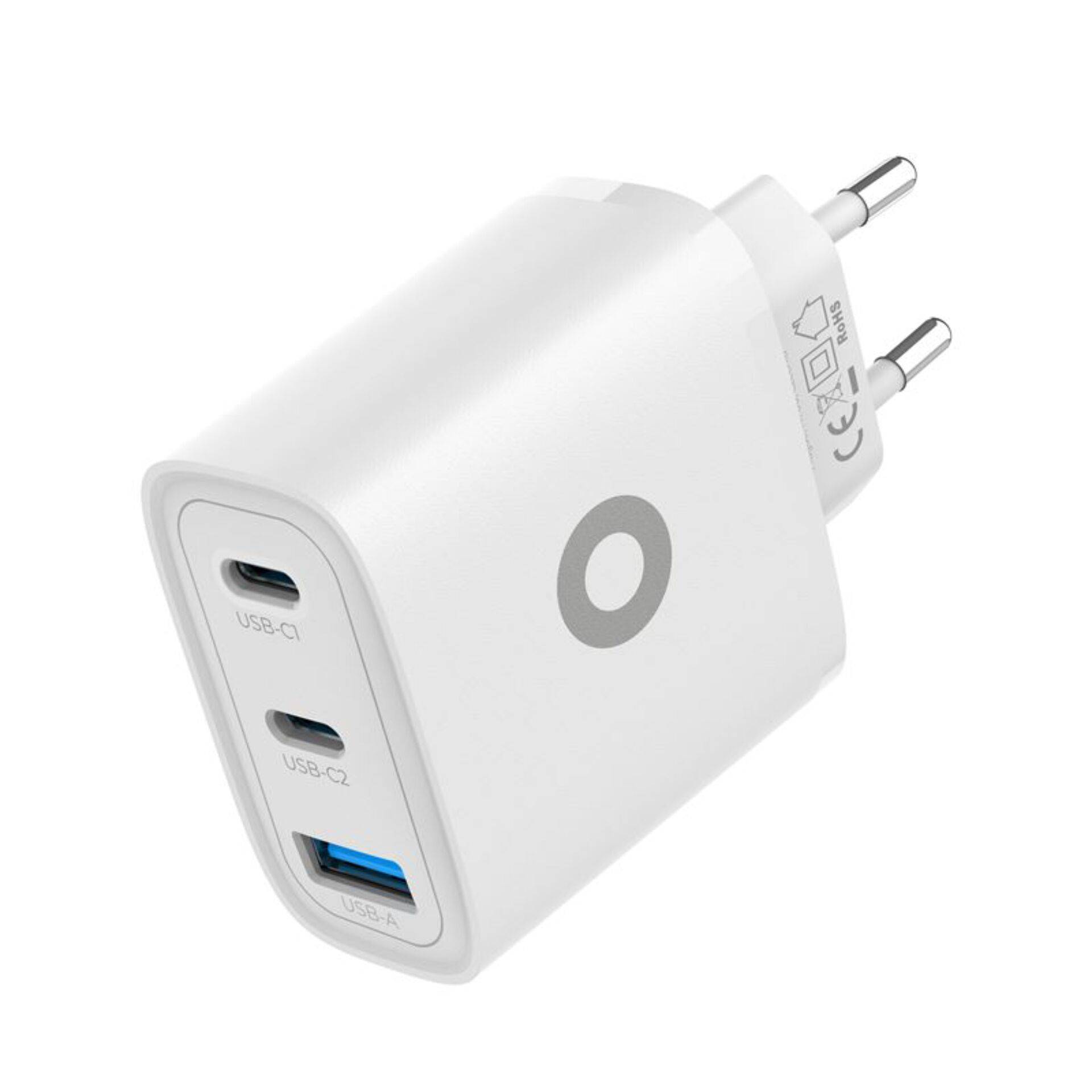 Mobile Origin 40W GaN-oplader MO13 wit 1x USB-A + 2x USB-C-2