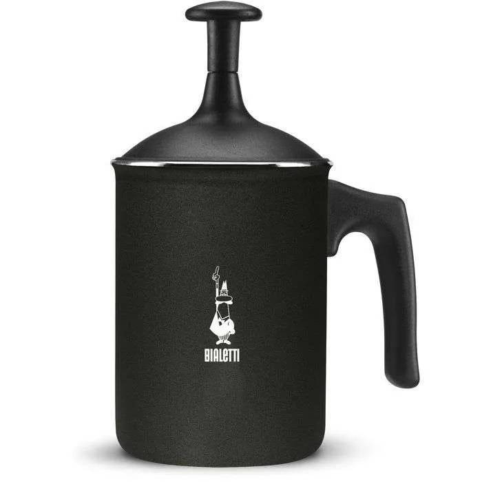 Handmatige melkopschuimer - BIALETTI - PERFETTO CREMA - 330 ml - Zwart-0