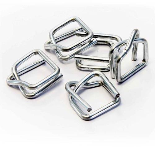 Sluitbussen, 16 mm breed, gegalvaniseerd, type: draadborgklem-0