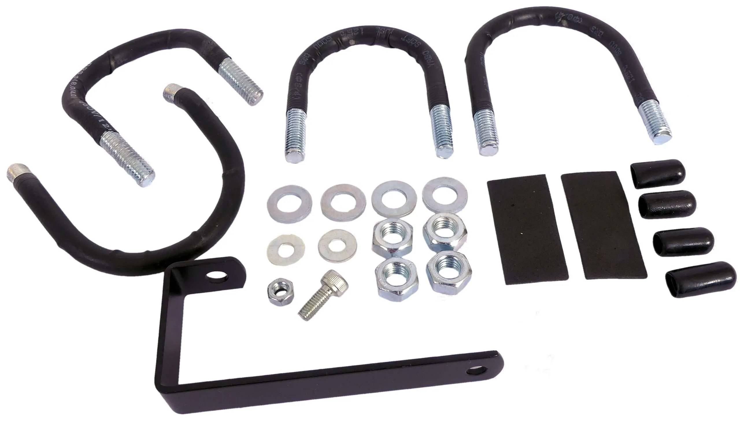 Montageset Steco Comfort extra lang - mat zwart-0