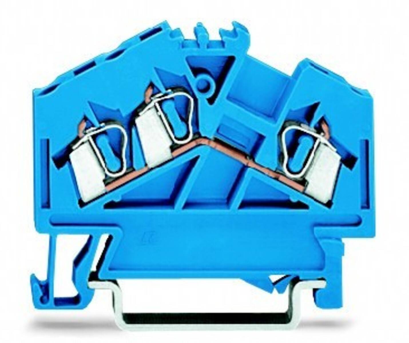 3-conductor through terminal block 2.5 mm² suitable for Ex i applicati-0