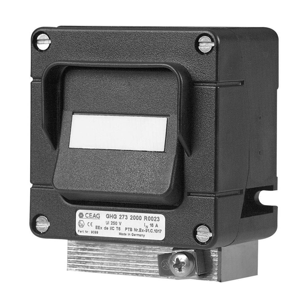 Ex-Installation switch ON-OFF for zone 1/21, Variant: 16A-2P, Cable en-0