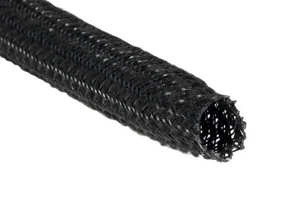 HELLERMANNTYTON HEGSAS12-PET-BK-C4 Omvlechting; Øomvlechting: 8÷20nom.12mm; polyester; zwart - 100 meter