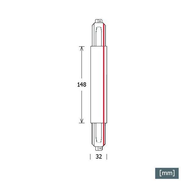 LTS Licht&Leuchten Längsverbinder ST-A I/9010-2