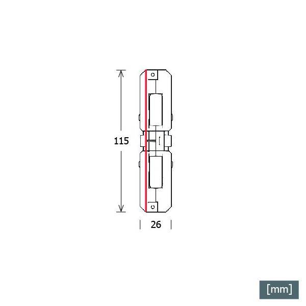 LTS Licht&Leuchten Längsverbinder ST-IE/9003 WS-2