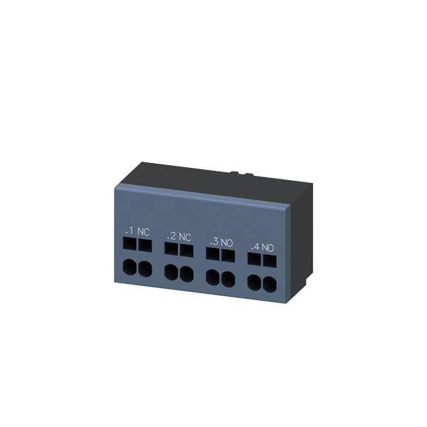 SIEMENS 3RA6913-2A Hulpcontacten; front; veerklemmen - 1 stuk