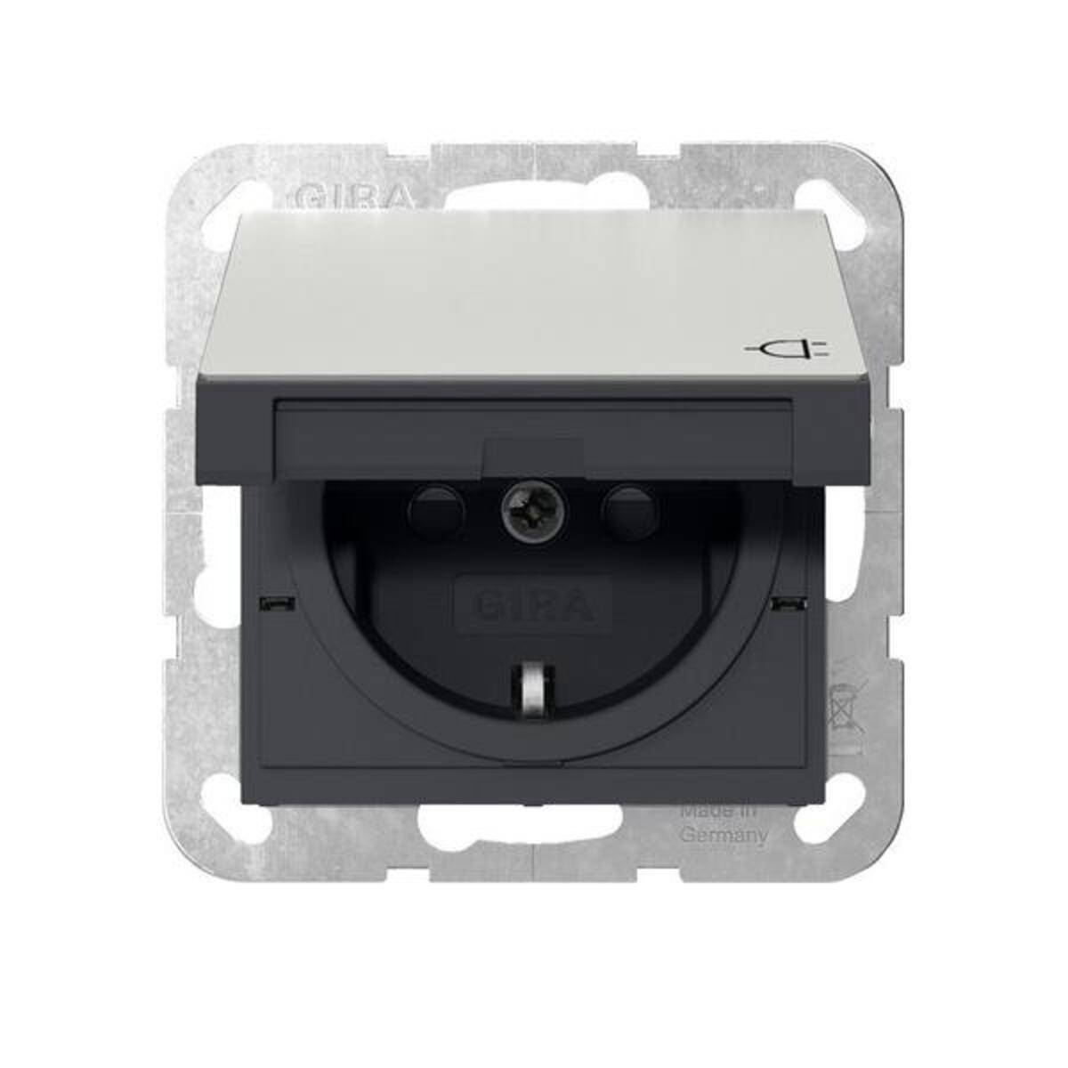 Gira SCHUKO-Steckd. KD + SH 4414600-0
