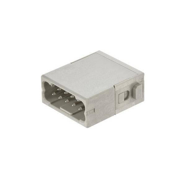 2 Stk. Harting Han DD Push-In module male 0914012-0