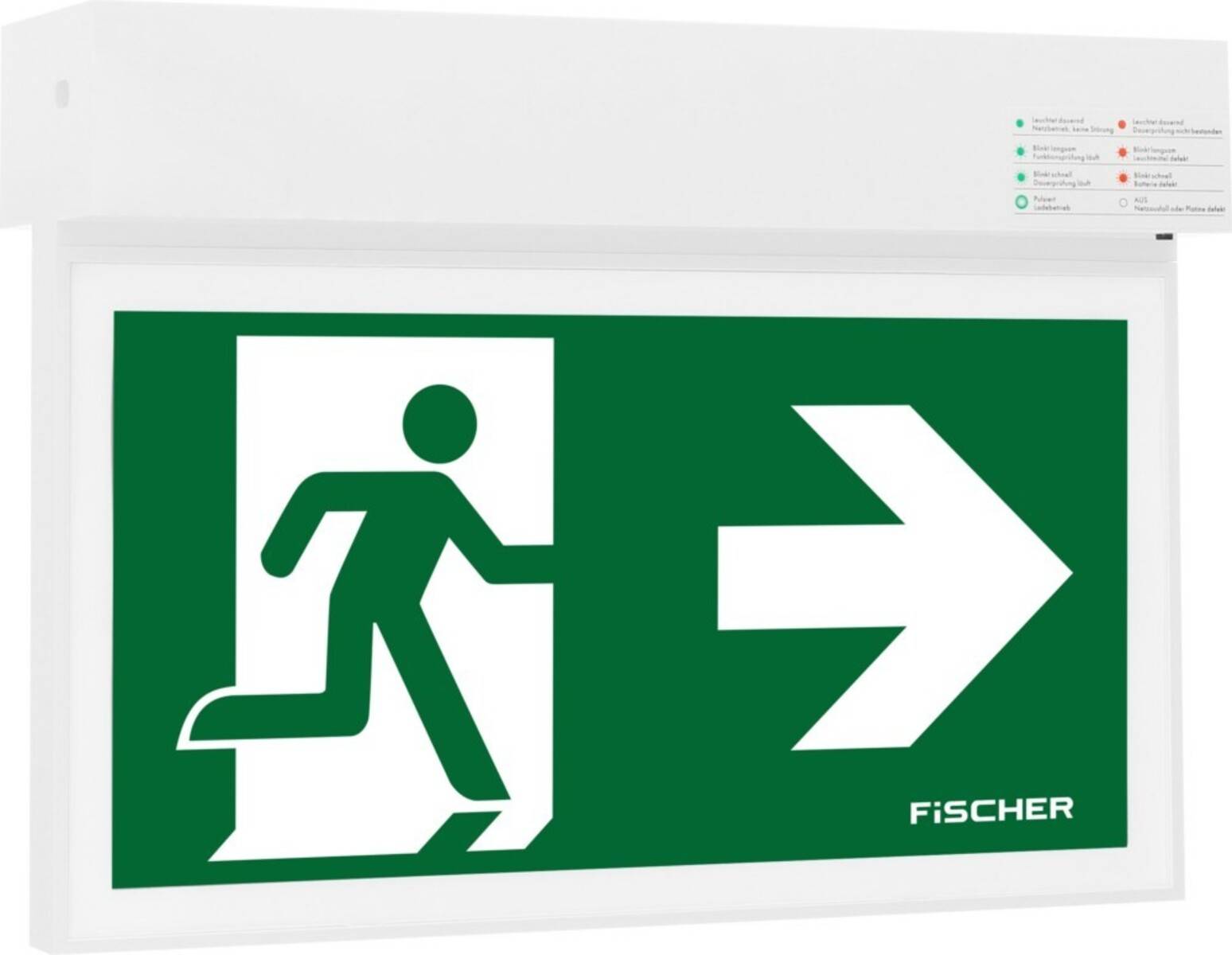 Fischer LED-Rettungszeichenleuchte SKR-U383At2-0