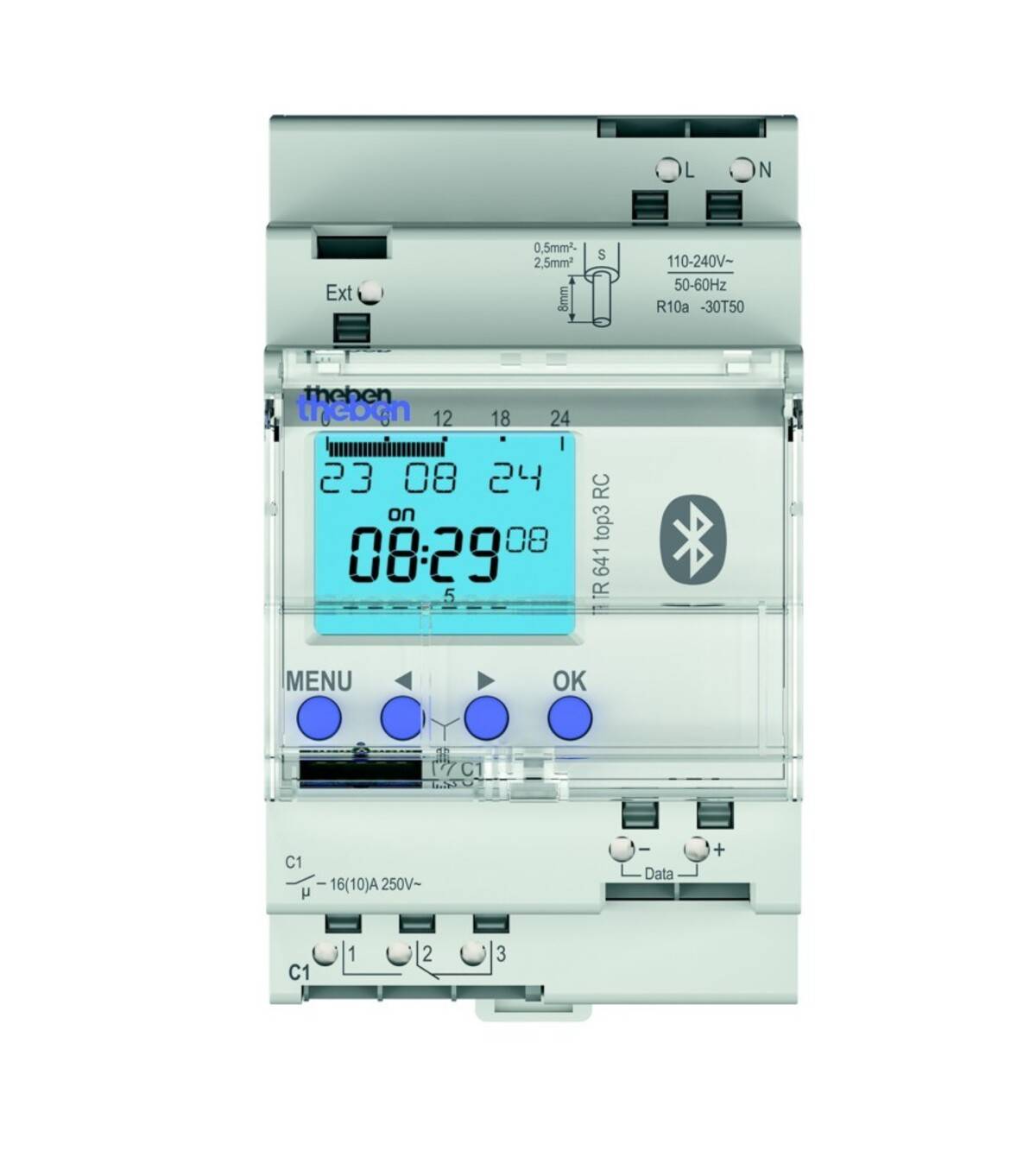 Theben Digitale Zeitschaltuhr TR 641 top3 BLE RC-0