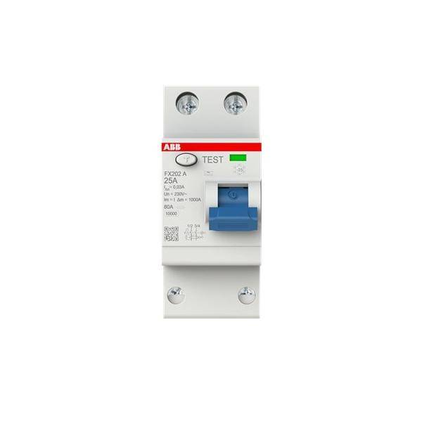 ABB Stotz S&J FI-Schutzschalter FX202 A-25/0.03-0
