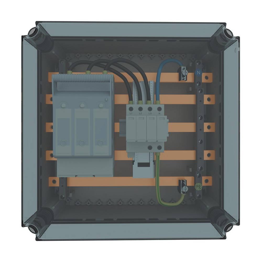 Eaton SPD-Verteilergehäuse CI44-S60-400/5-T12-0