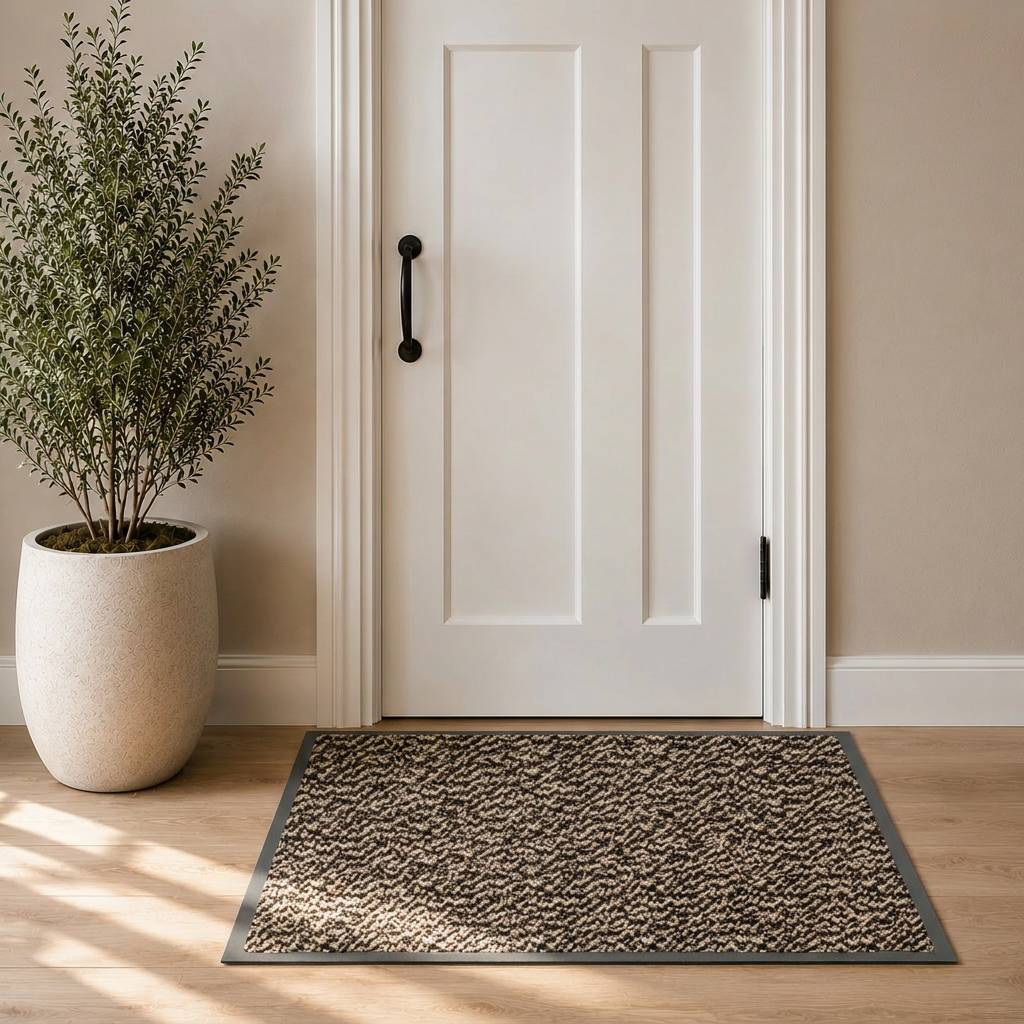 Schoonloopmat Beige - Mars - 80 x 120 cm
