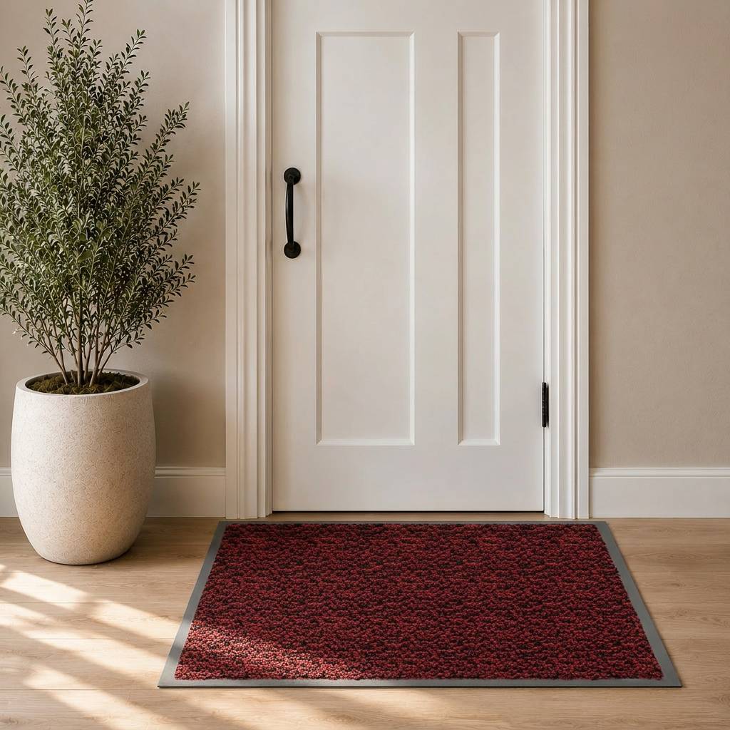 Schoonloopmat Rood - Mars - 80 x 120 cm