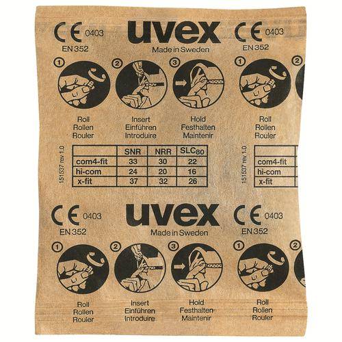Uvex x-fit Oordoppen 37 dB Wegwerp 100 Paar-0