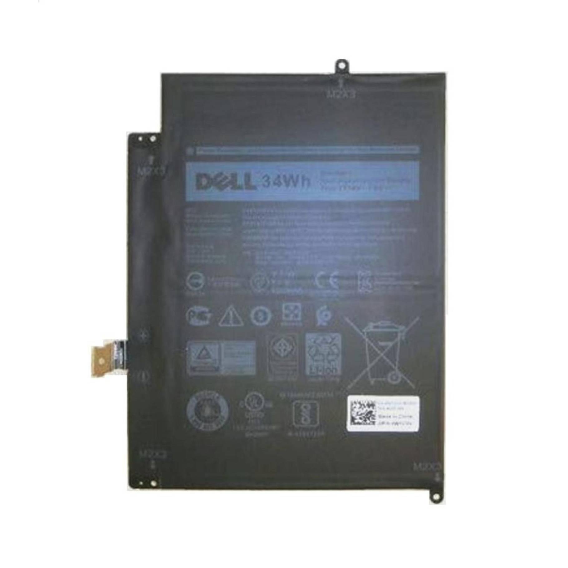 34Wh Lithium-Ion batterij voor Latitude 7285 - Batterij - 4.250 mAh-0