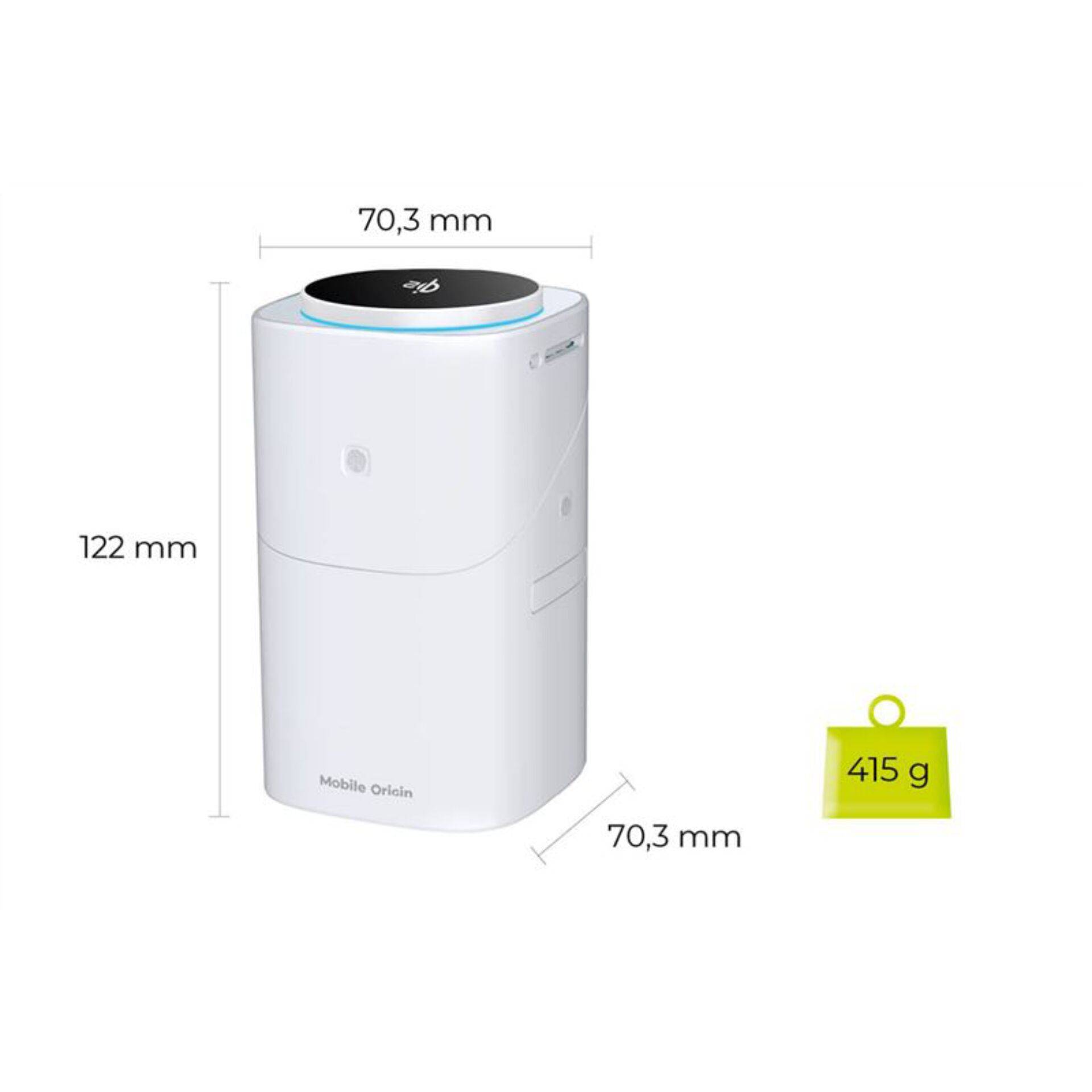 Mobile Origin 3-in-1 draadloos Qi2-laadstation PW11 wit-0