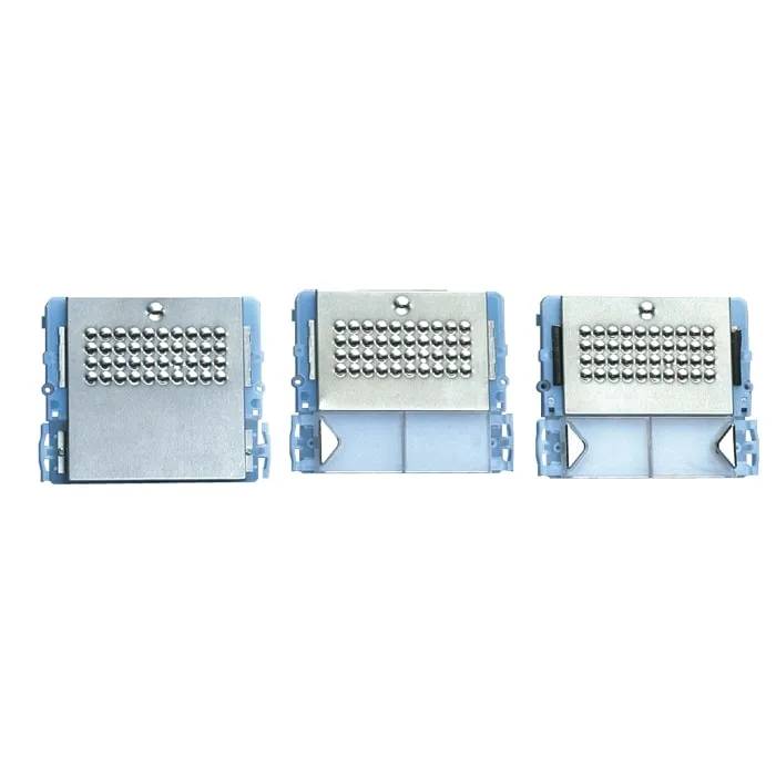 Powercom module audio frontplaat zonder drukker 1 stuk-0