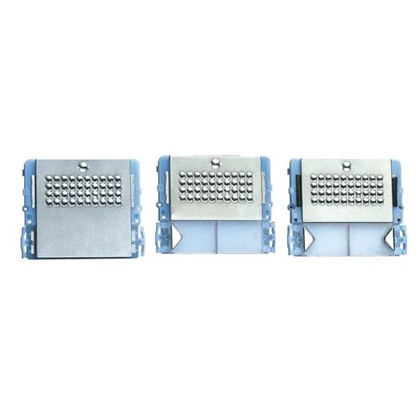 Powercom module audio frontplaat zonder drukker 1 stuk