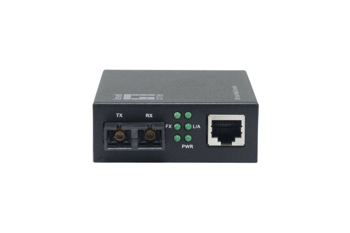 LevelOne GVM-2001 netwerkmediaconverter 1000 Mbit/s 850 nm multimode zwart-0