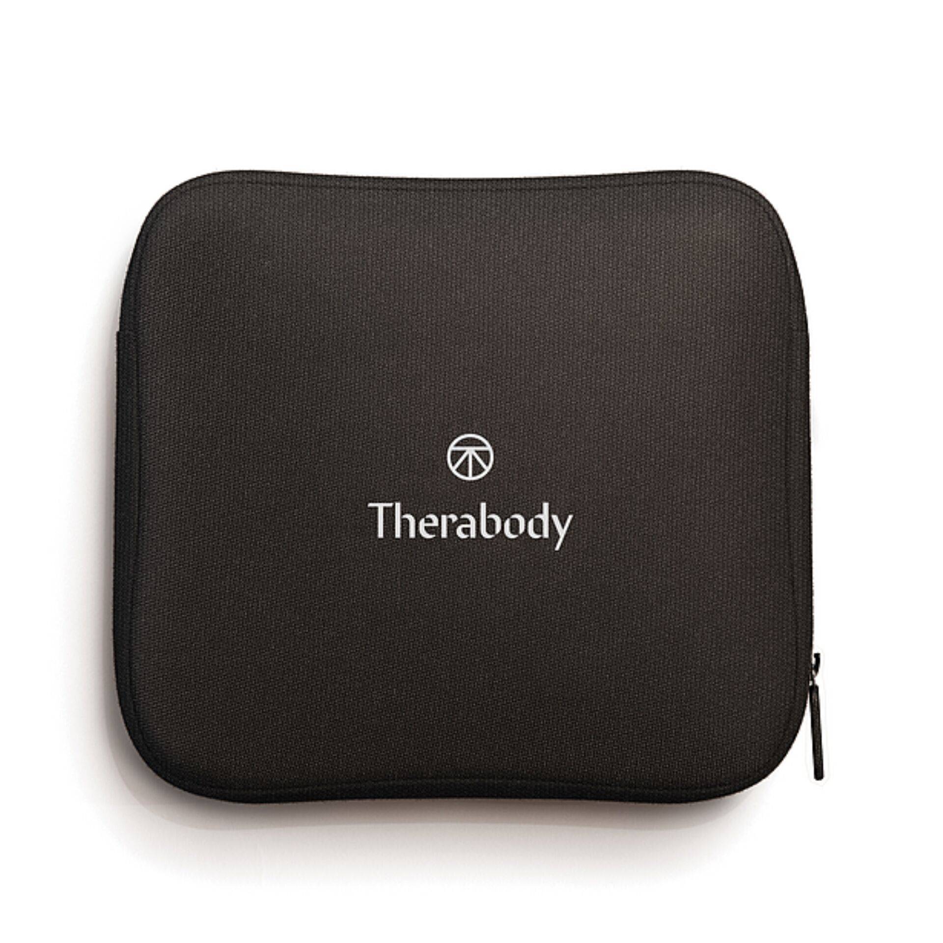 Therabody Theragun Prime Plus massageapparaat voor borst, handen en benen, zwart en blauw.-1