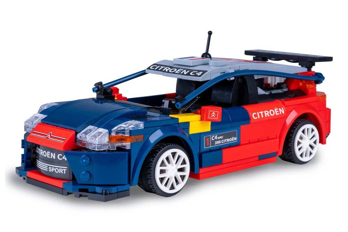 Jamara CaDA 2008 Citroën C4 WRC op afstand bestuurbare modelauto met elektrische motor 1:20-0