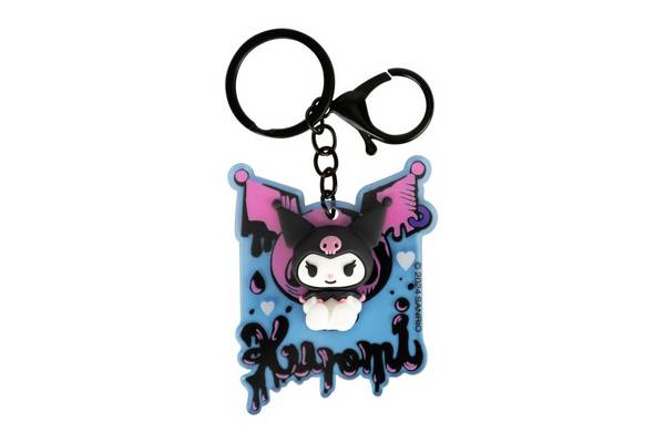 BlueSkyStudios Sanrio Kuromi 3D-sleutelhanger