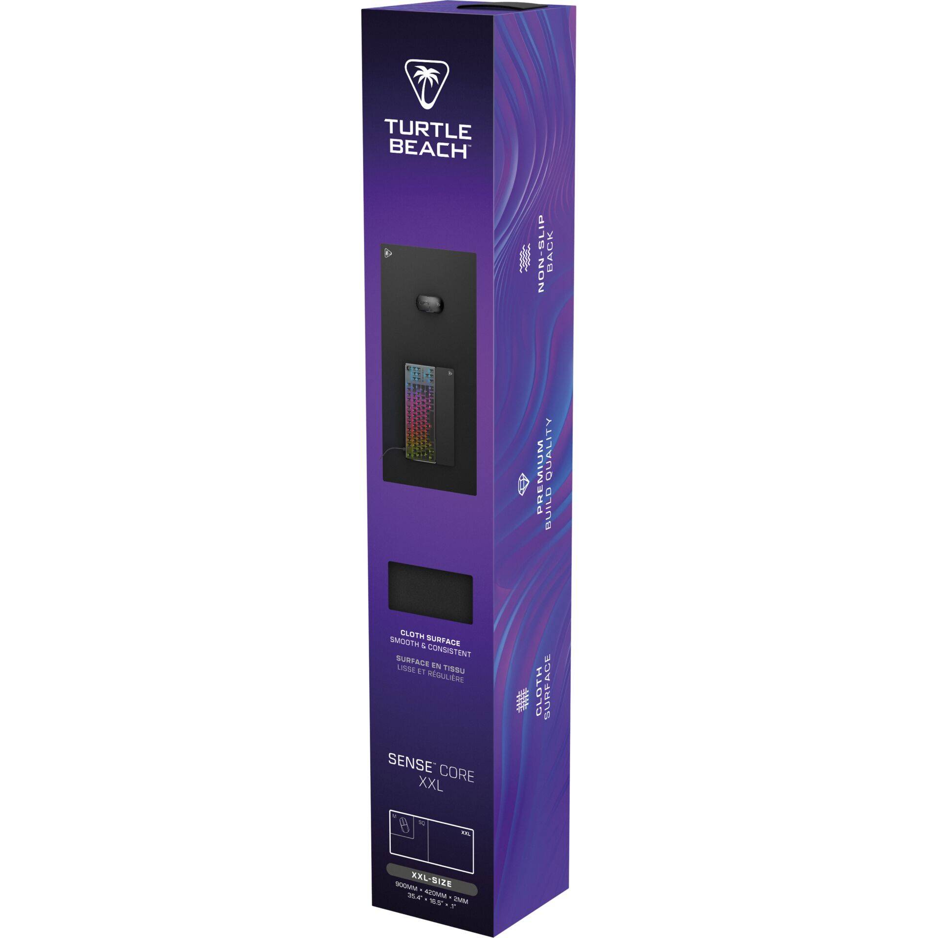 Turtle Beach Sense Core XXL Gaming-muispad zwart-3